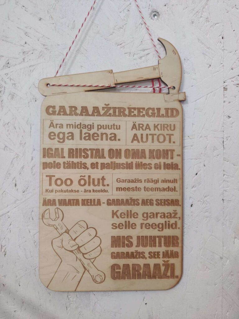 töökoja reeglid autoremont